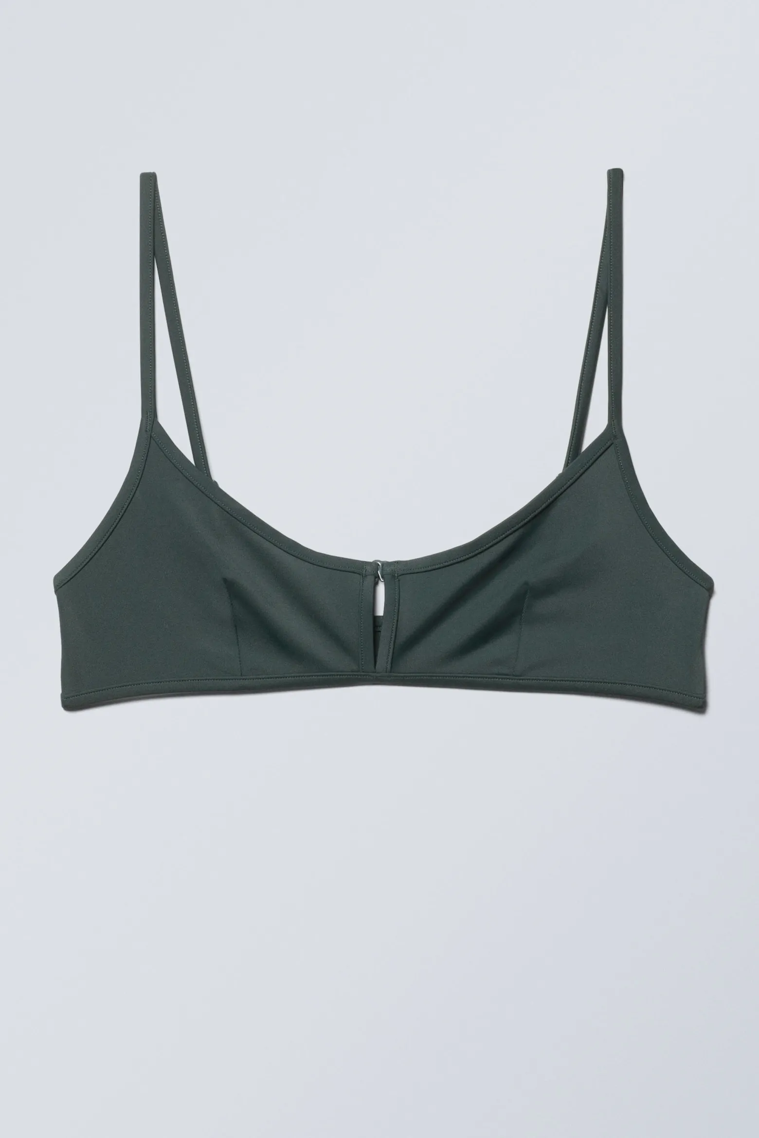 BIKINIOBERTEIL MIT VORDEREM SCHNALLENVERSCHLUSS|Weekday Hot