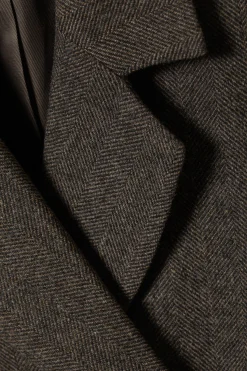 BLAZER AUS EINER WOLLMISCHUNG MIT FISCHGRÄTMUSTER|Weekday Best