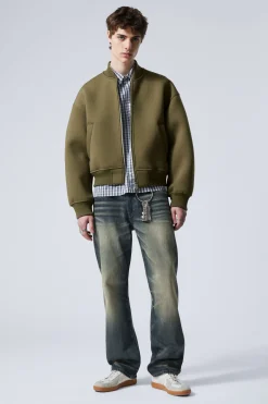 BONDED SCUBA-BOMBERJACKE|Weekday Shop