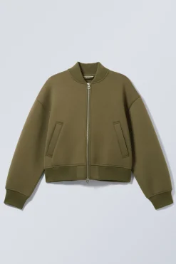 BONDED SCUBA-BOMBERJACKE|Weekday Shop