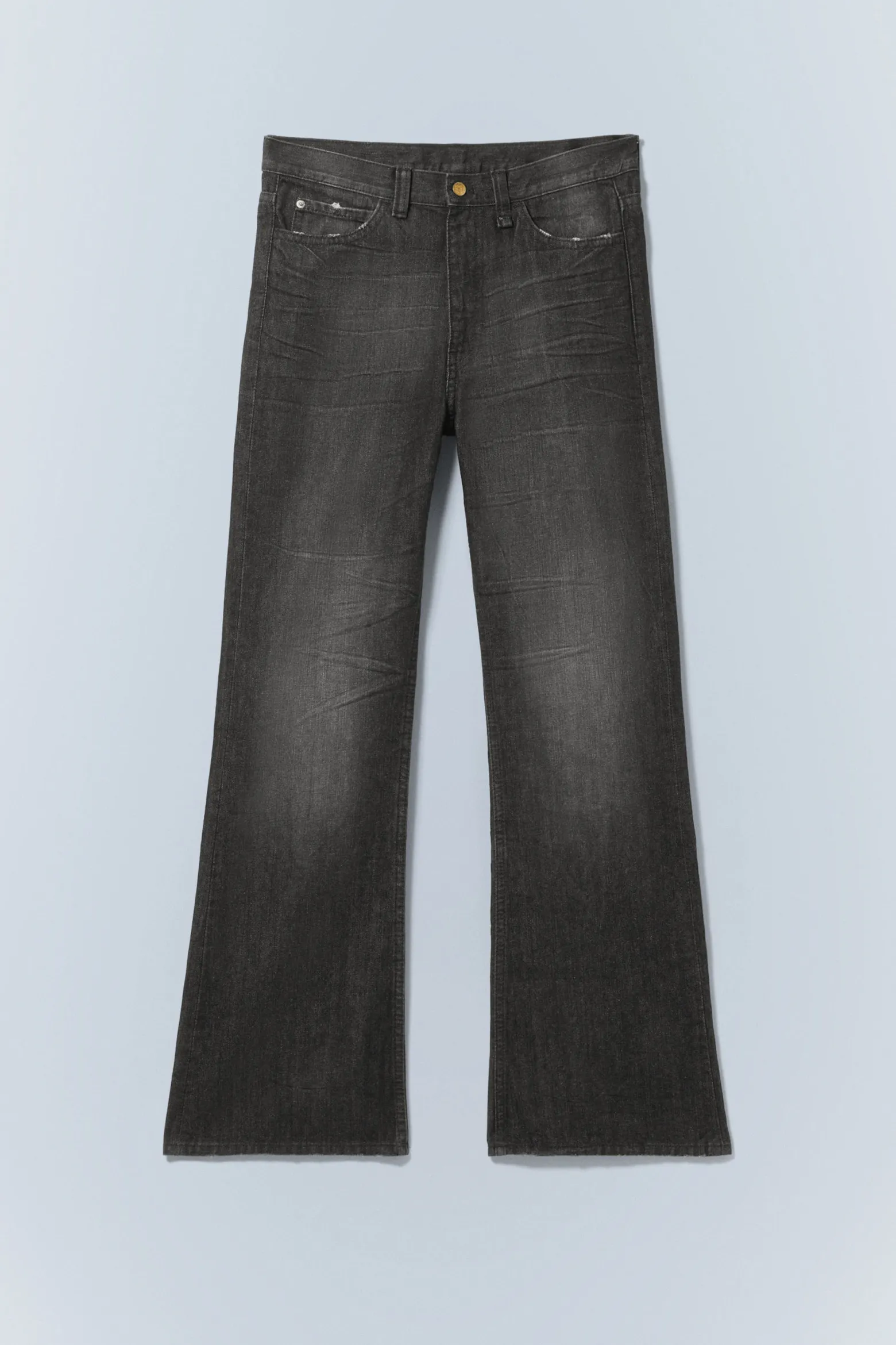 BOO BOOTLEG – BOOTCUT-JEANS MIT NIEDRIGER TAILLE|Weekday Shop