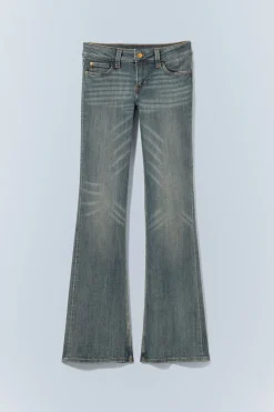 BOOTY BEI – LOW WAIST SKINNY BOOTCUT JEANS|Weekday Cheap