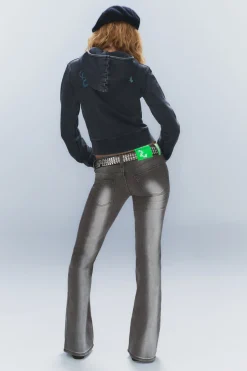 BOOTY BEI – LOW WAIST SKINNY BOOTCUT JEANS|Weekday Outlet