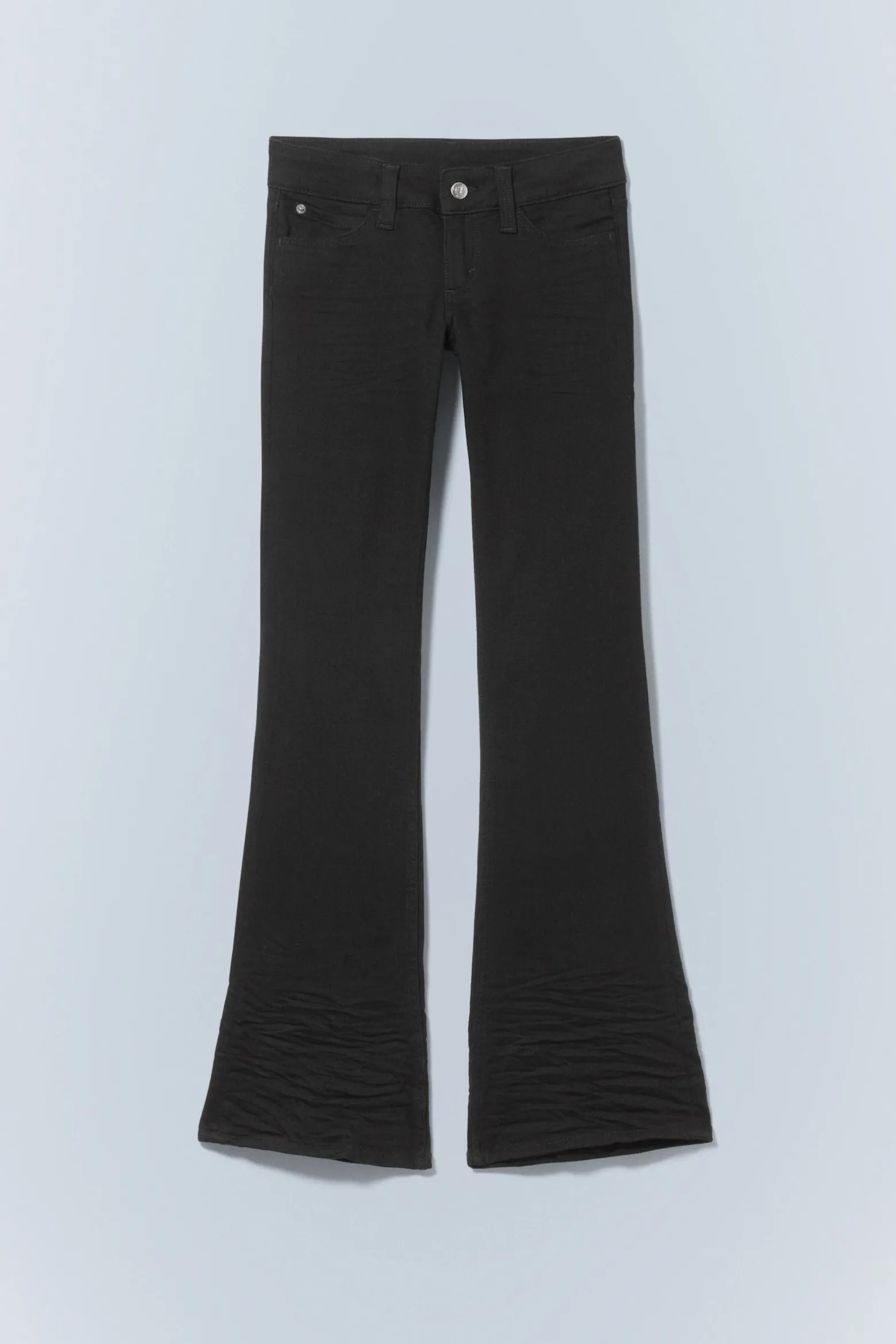 BOOTY BEI – LOW WAIST SKINNY BOOTCUT JEANS|Weekday Fashion