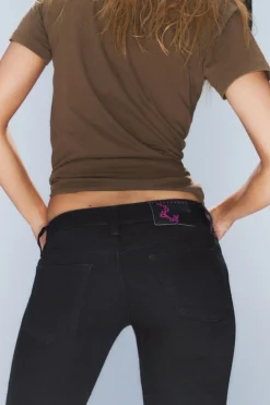 BOOTY BEI – LOW WAIST SKINNY BOOTCUT JEANS|Weekday Fashion