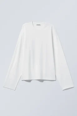 BOXY LONGSLEEVE AUS BAUMWOLLE|Weekday Hot