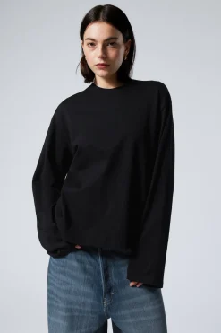 BOXY LONGSLEEVE AUS BAUMWOLLE|Weekday Online