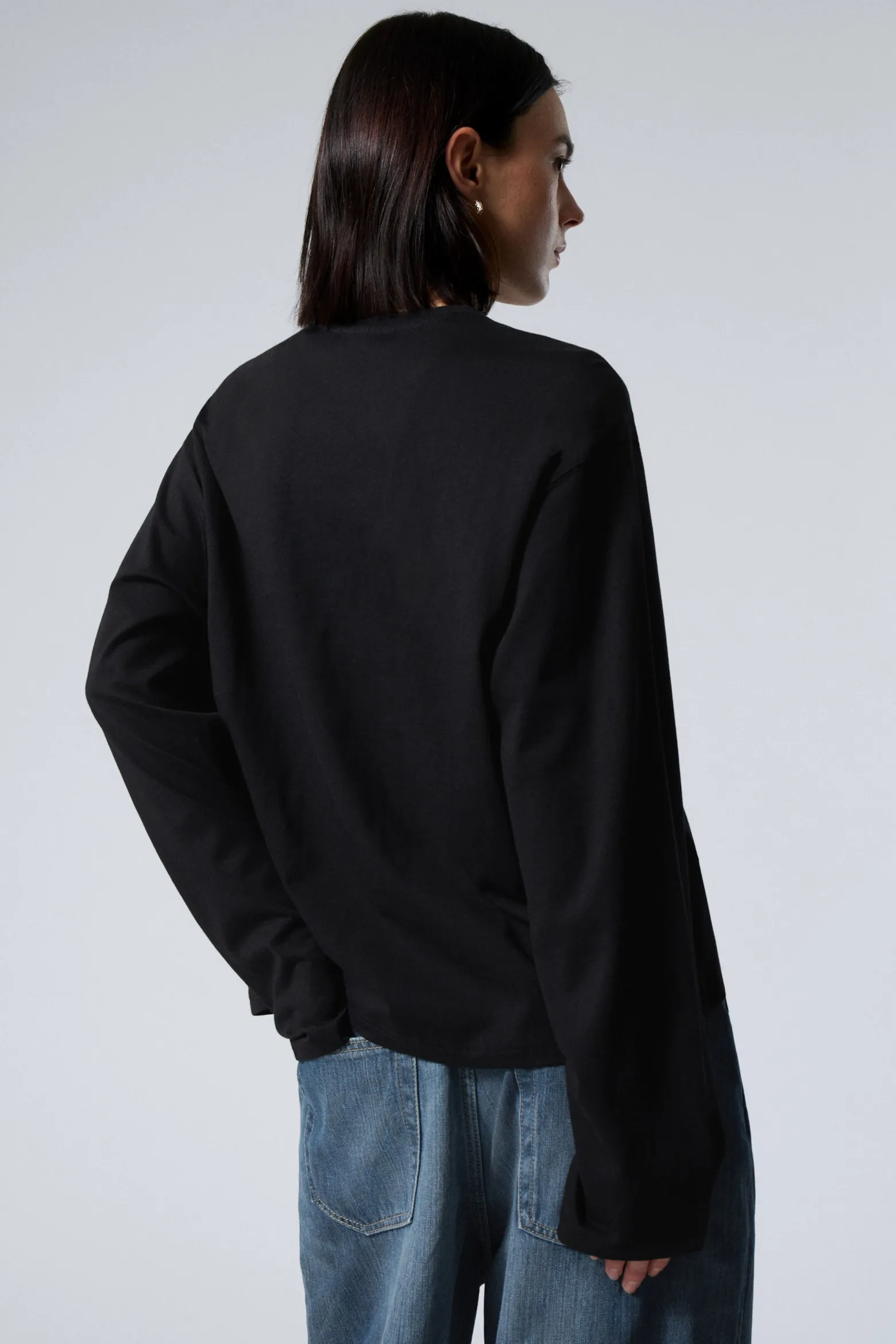 BOXY LONGSLEEVE AUS BAUMWOLLE|Weekday Online