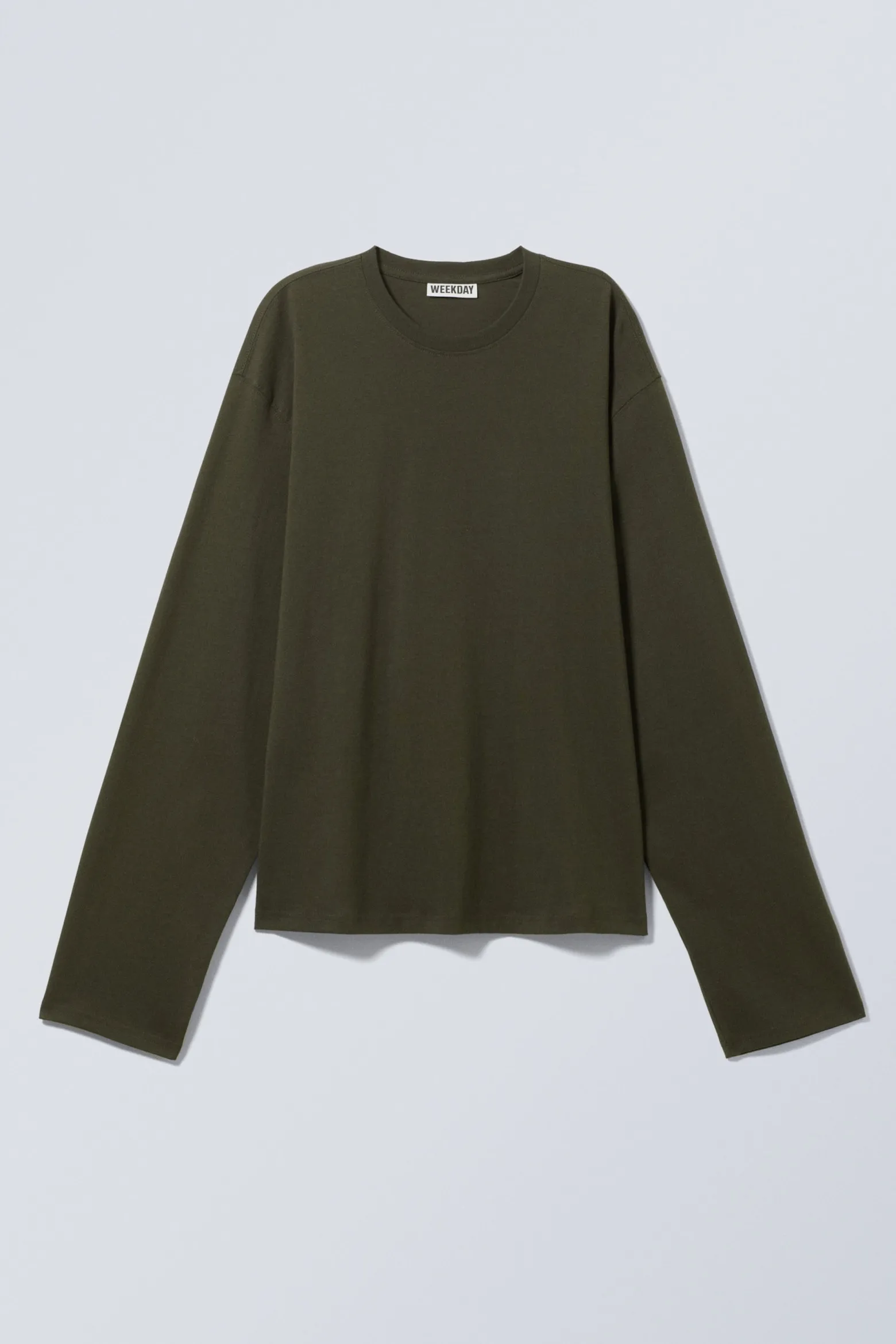 BOXY LONGSLEEVE AUS BAUMWOLLE|Weekday Cheap