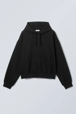 BOXY-HOODIE AUS SCHWEREM FLEECESTOFF|Weekday Fashion