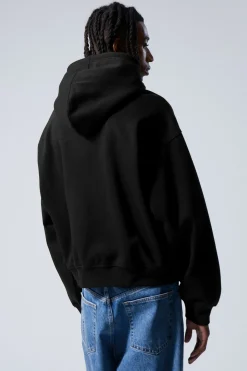 BOXY-HOODIE AUS SCHWEREM FLEECESTOFF|Weekday Fashion