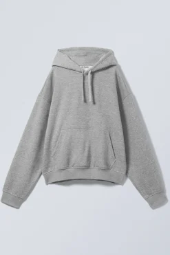 BOXY-HOODIE AUS SCHWEREM FLEECESTOFF|Weekday Clearance