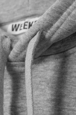 BOXY-HOODIE AUS SCHWEREM FLEECESTOFF|Weekday Clearance
