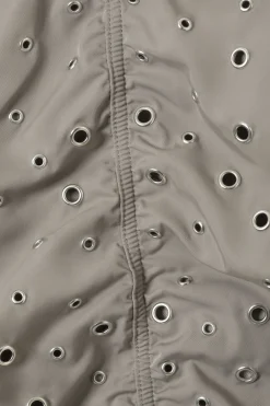 CROPPED EYELET BOMBER JACKET|Weekday Discount