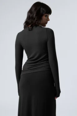 DÜNNES, GERIPPTES LONGSLEEVE|Weekday Online