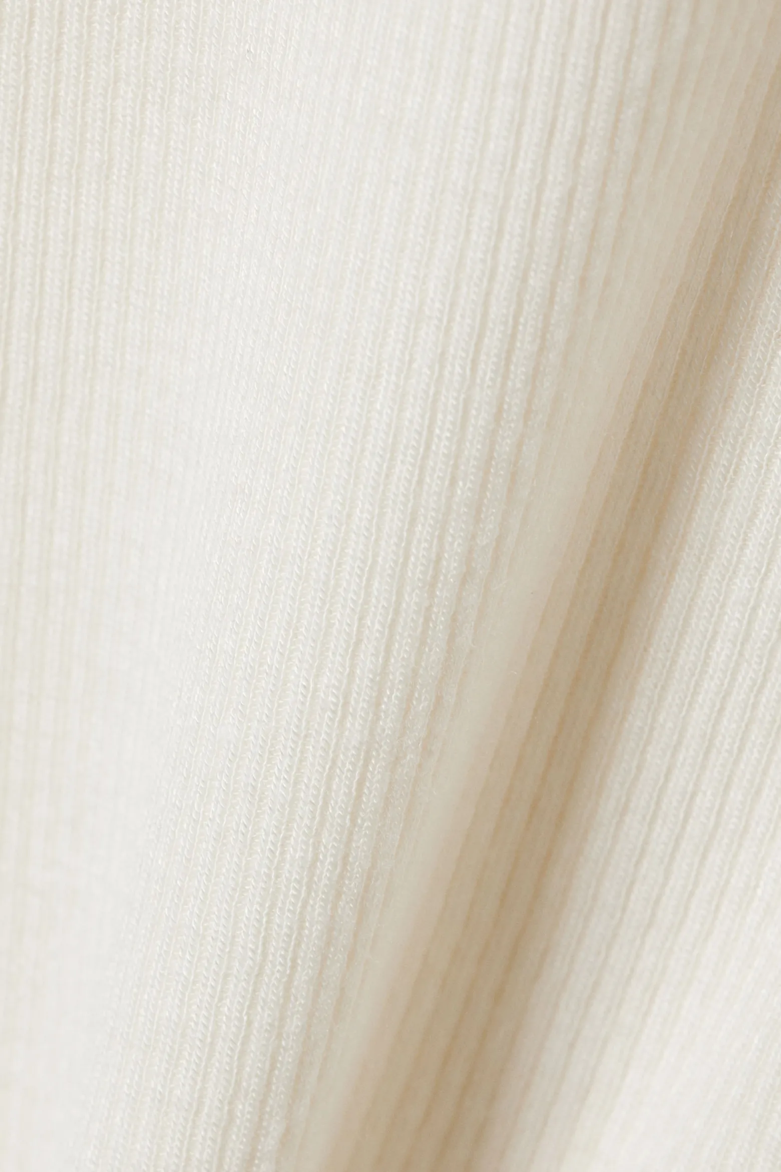DÜNNES, GERIPPTES LONGSLEEVE|Weekday Shop