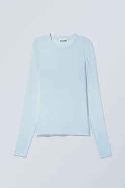 DÜNNES, GERIPPTES LONGSLEEVE|Weekday Discount