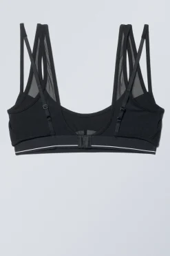 DOPPELLAGIGER BH AUS BAUMWOLL-MESH|Weekday Fashion