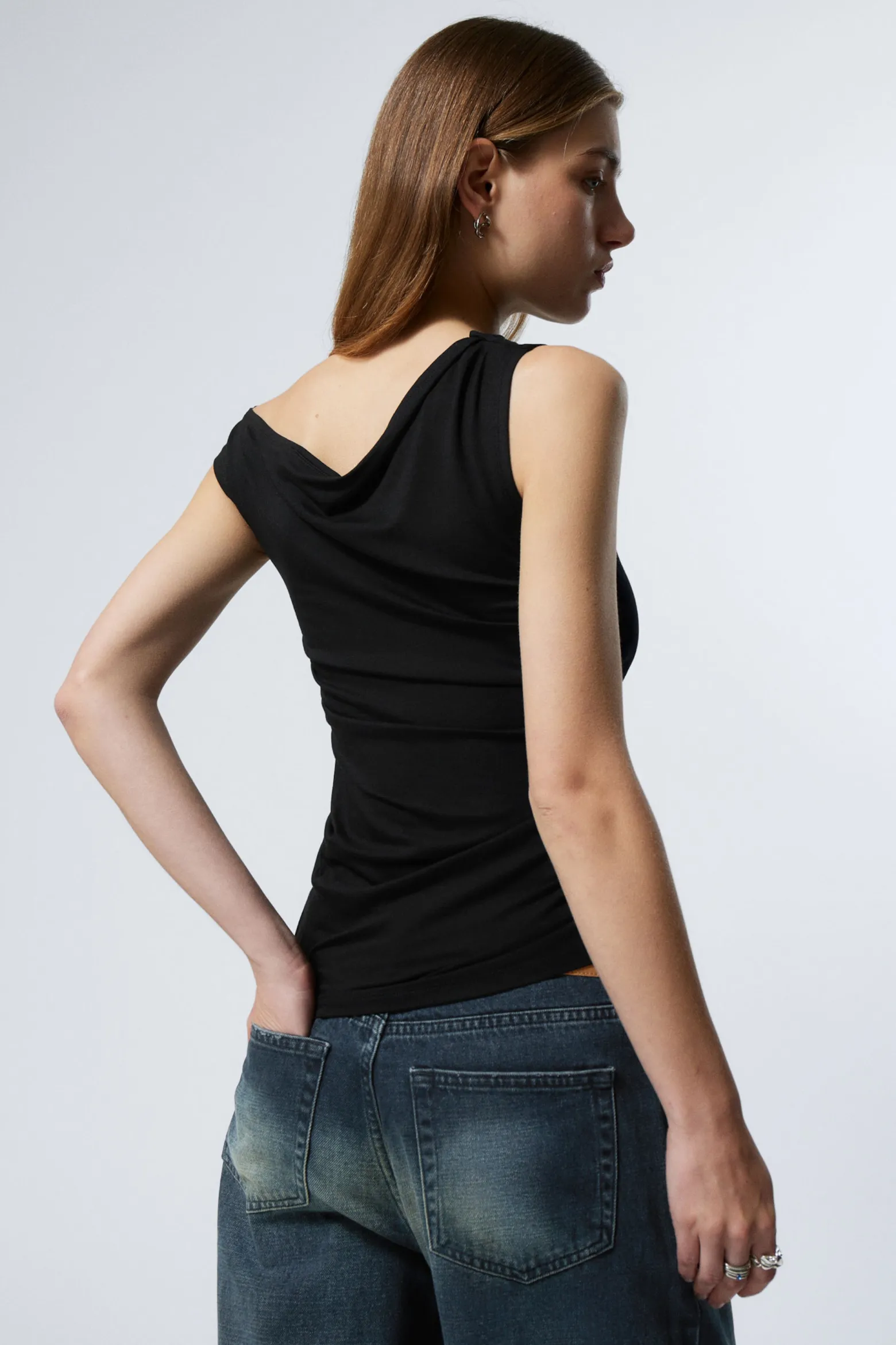 DRAPIERTES TOP HERA|Weekday Best Sale