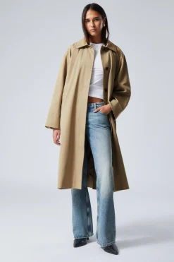 EINREIHIGER OVERSIZE-MANTEL|Weekday Online