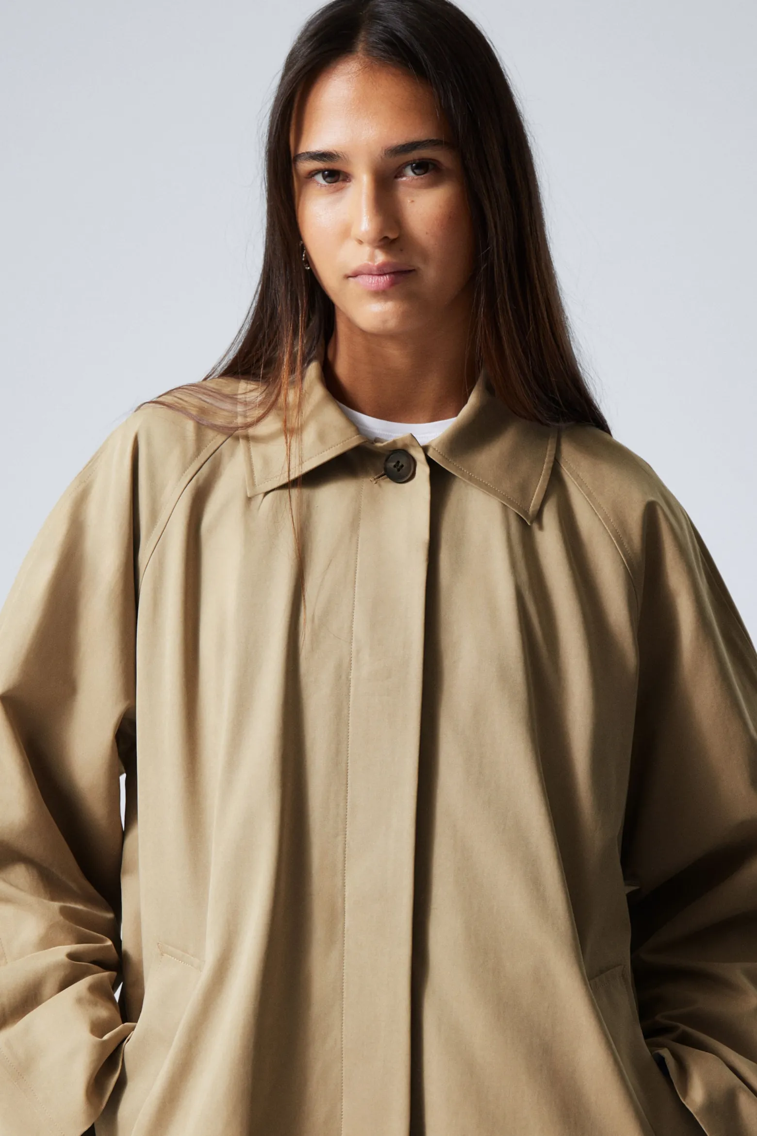 EINREIHIGER OVERSIZE-MANTEL|Weekday Online