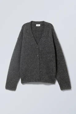 EINREIHIGER STRICK-CARDIGAN|Weekday Shop