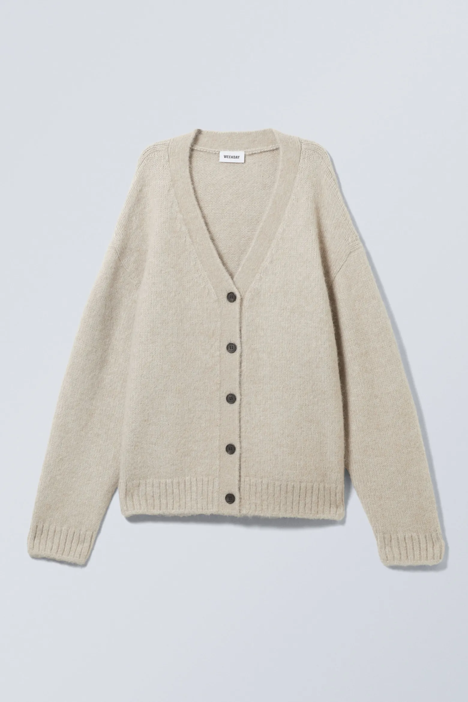 EINREIHIGER STRICK-CARDIGAN|Weekday Cheap