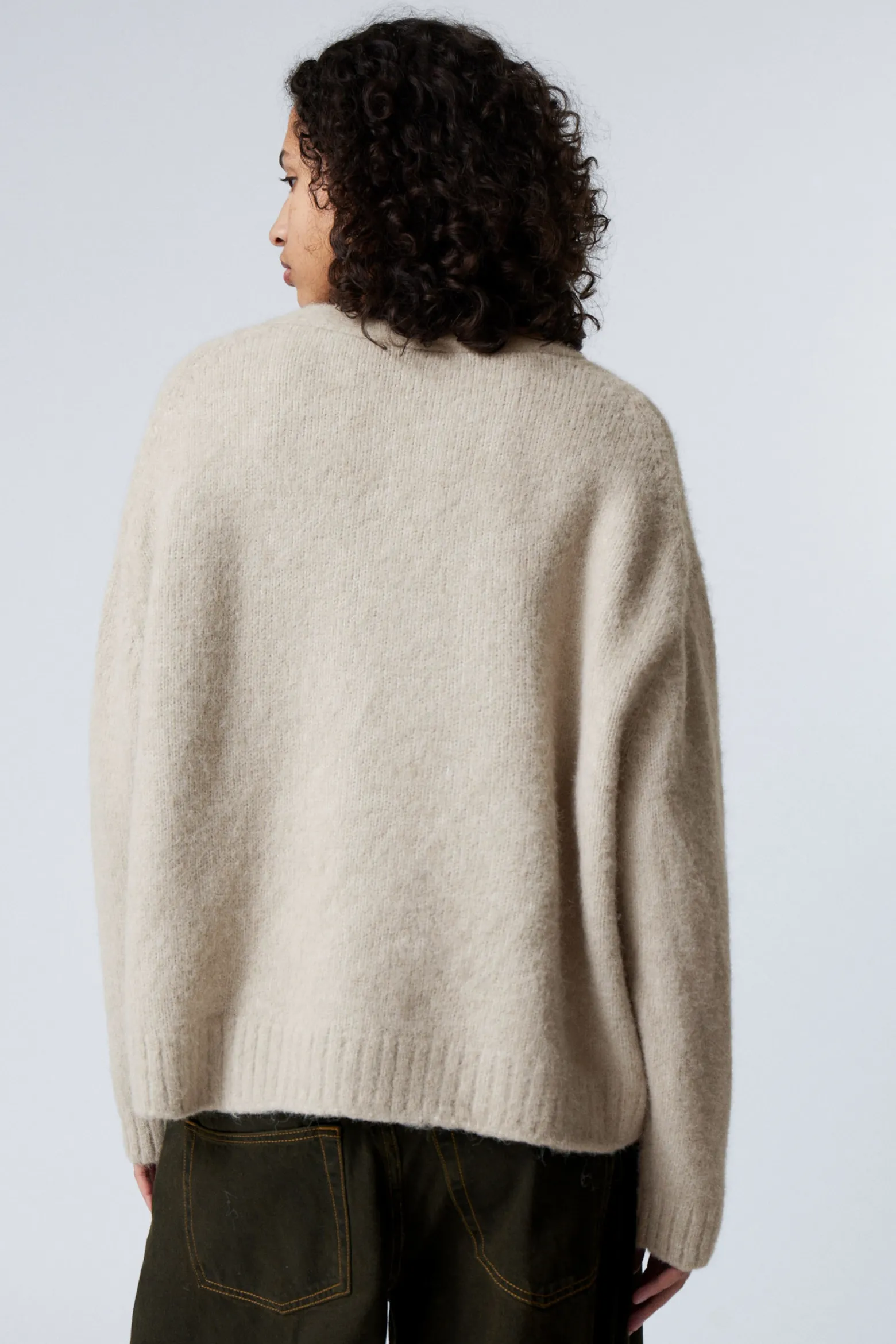 EINREIHIGER STRICK-CARDIGAN|Weekday Cheap