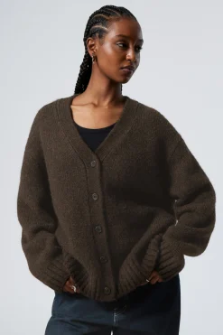 EINREIHIGER STRICK-CARDIGAN|Weekday Best Sale