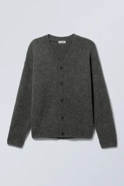 ENTSPANNTE STRICKJACKE AUS EINER WOLLMISCHUNG|Weekday New