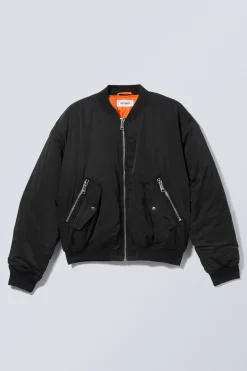 ENTSPANNTE TWILL-BOMBERJACKE|Weekday Shop