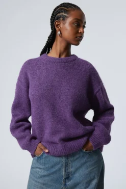 ENTSPANNTER FLAUSCHIGER STRICKPULLOVER|Weekday Best