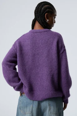 ENTSPANNTER FLAUSCHIGER STRICKPULLOVER|Weekday Best