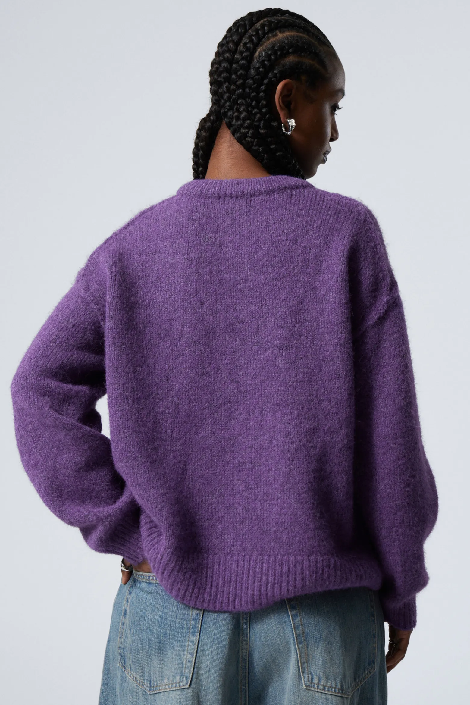ENTSPANNTER FLAUSCHIGER STRICKPULLOVER|Weekday Best