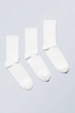 3ER PACK SOCKEN SELMA|Weekday Outlet
