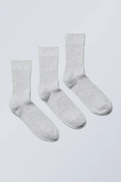 3ER PACK SOCKEN SELMA|Weekday Flash Sale