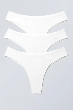3ER-PACK BRAZILIAN-SLIPS INEZ AUS BAUMWOLLE|Weekday Hot