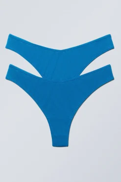 2ER-PACK MODAL-TANGAS MIT NIEDRIGER TAILLE|Weekday Hot