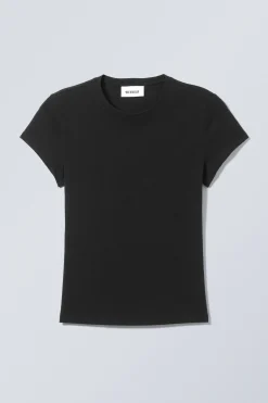 FIGURBETONTES KURZARM-T-SHIRT|Weekday Best Sale