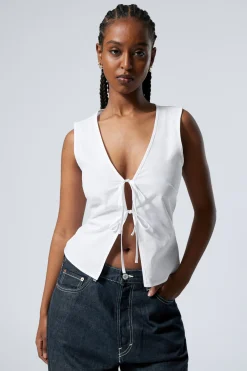 FIGURBETONTES WESTEN-TOP|Weekday Outlet