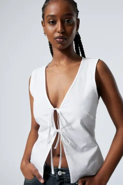 FIGURBETONTES WESTEN-TOP|Weekday Outlet
