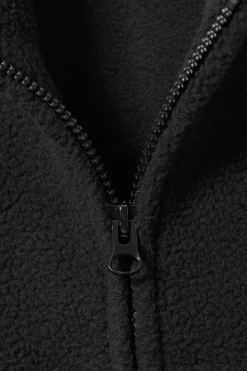 FLEECEJACKE MIT REISSVERSCHLUSS|Weekday Fashion