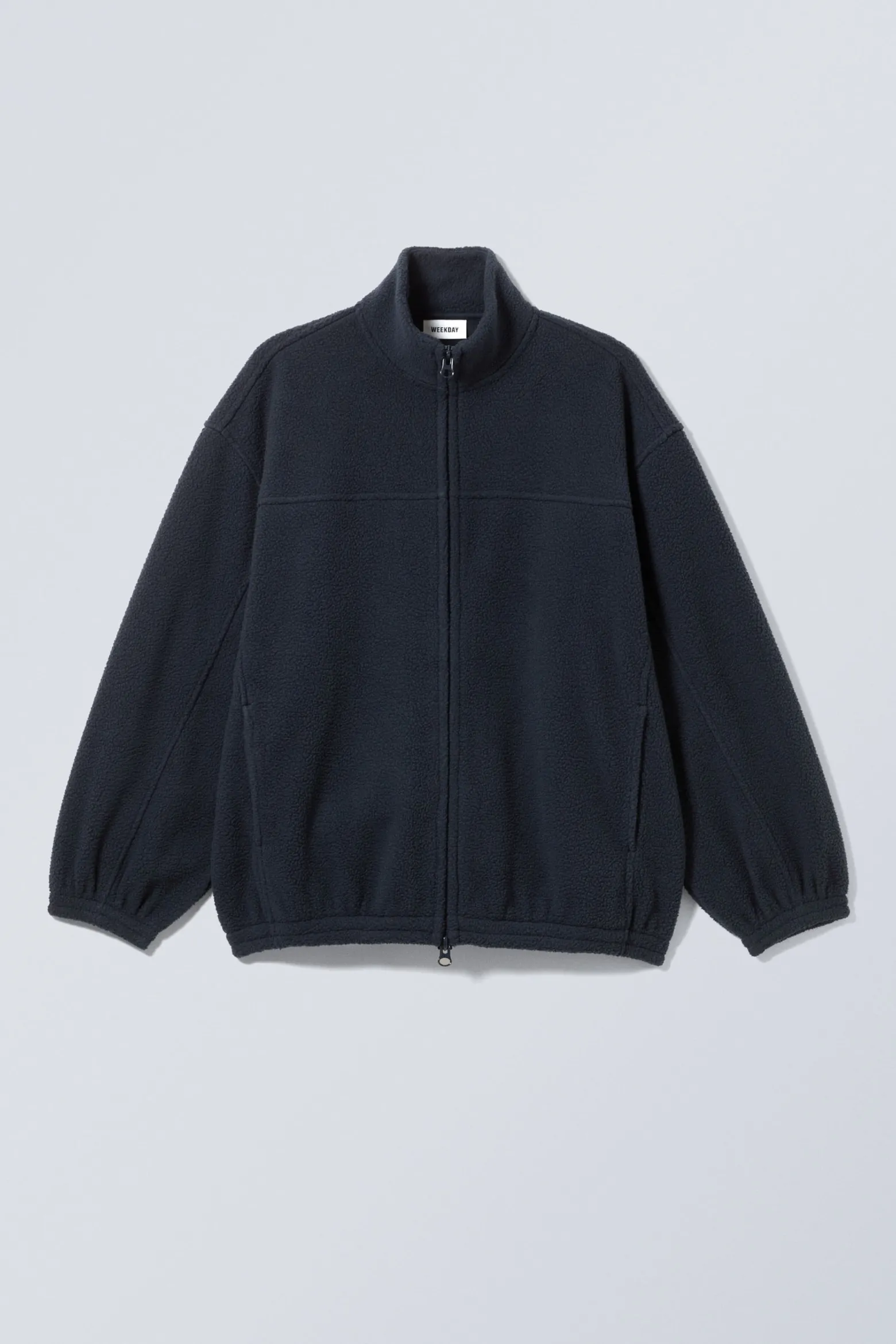 FLEECEJACKE MIT REISSVERSCHLUSS|Weekday Cheap