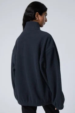 FLEECEJACKE MIT REISSVERSCHLUSS|Weekday Cheap
