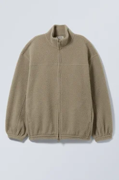 FLEECEJACKE MIT REISSVERSCHLUSS|Weekday Discount