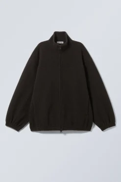 FLEECEJACKE MIT REISSVERSCHLUSS|Weekday Cheap