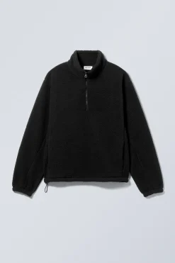 FLEECE-PULLOVER MIT HALF-ZIP|Weekday Sale
