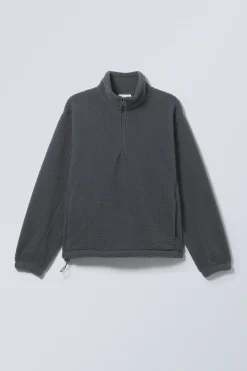 FLEECE-PULLOVER MIT HALF-ZIP|Weekday Flash Sale