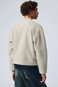 FLEECE-SWEATSHIRT|Weekday Online