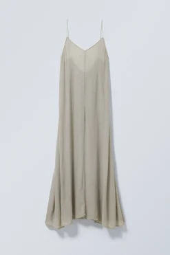 FLIESSENDES MAXIKLEID|Weekday Shop
